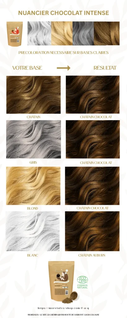 Nuancier Chocolat intense