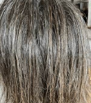 Blond d'or sur base poivre et sel